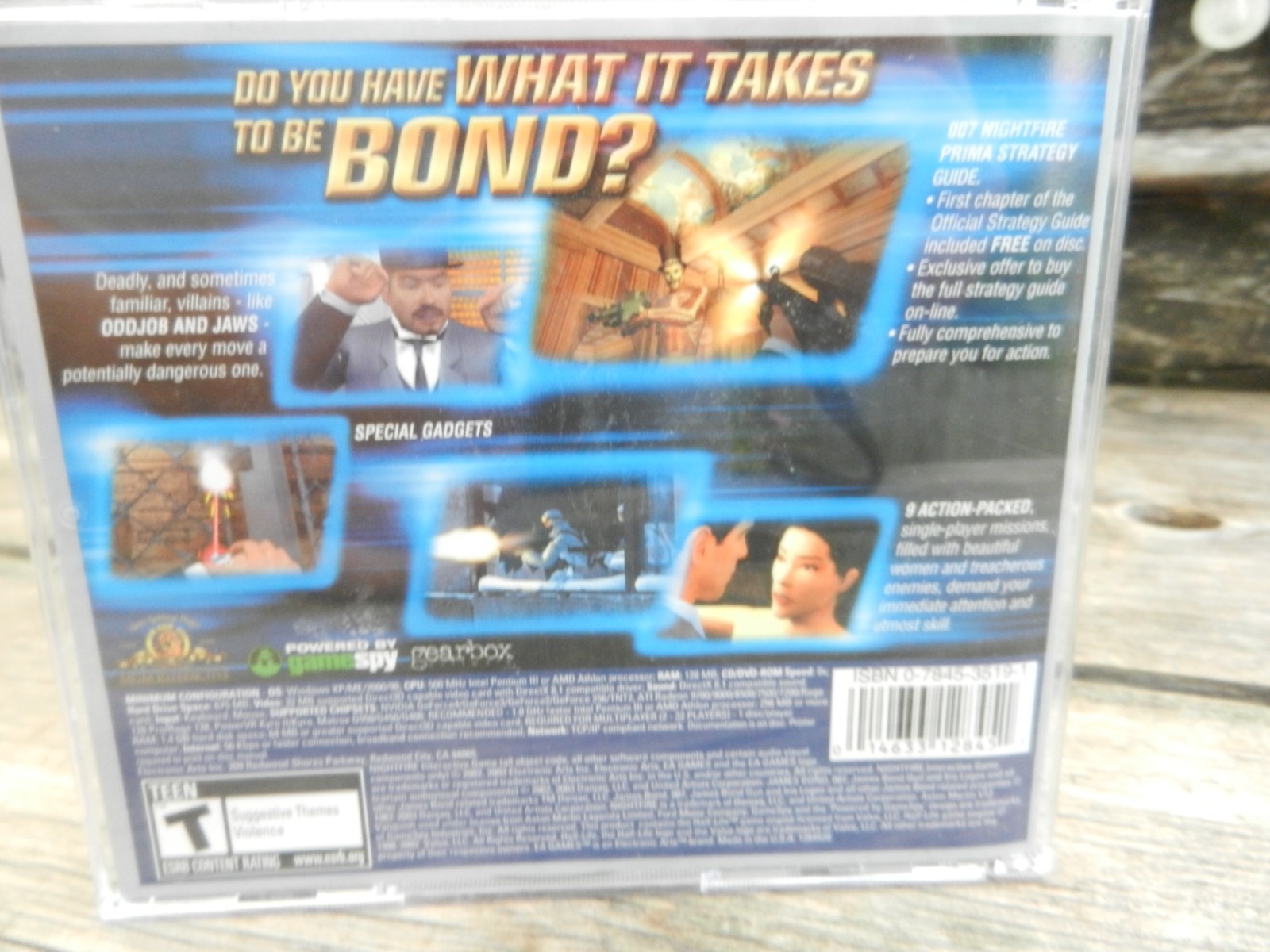 007: Nightfire JAMES BOND – PC CD-ROM VIDEO GAME