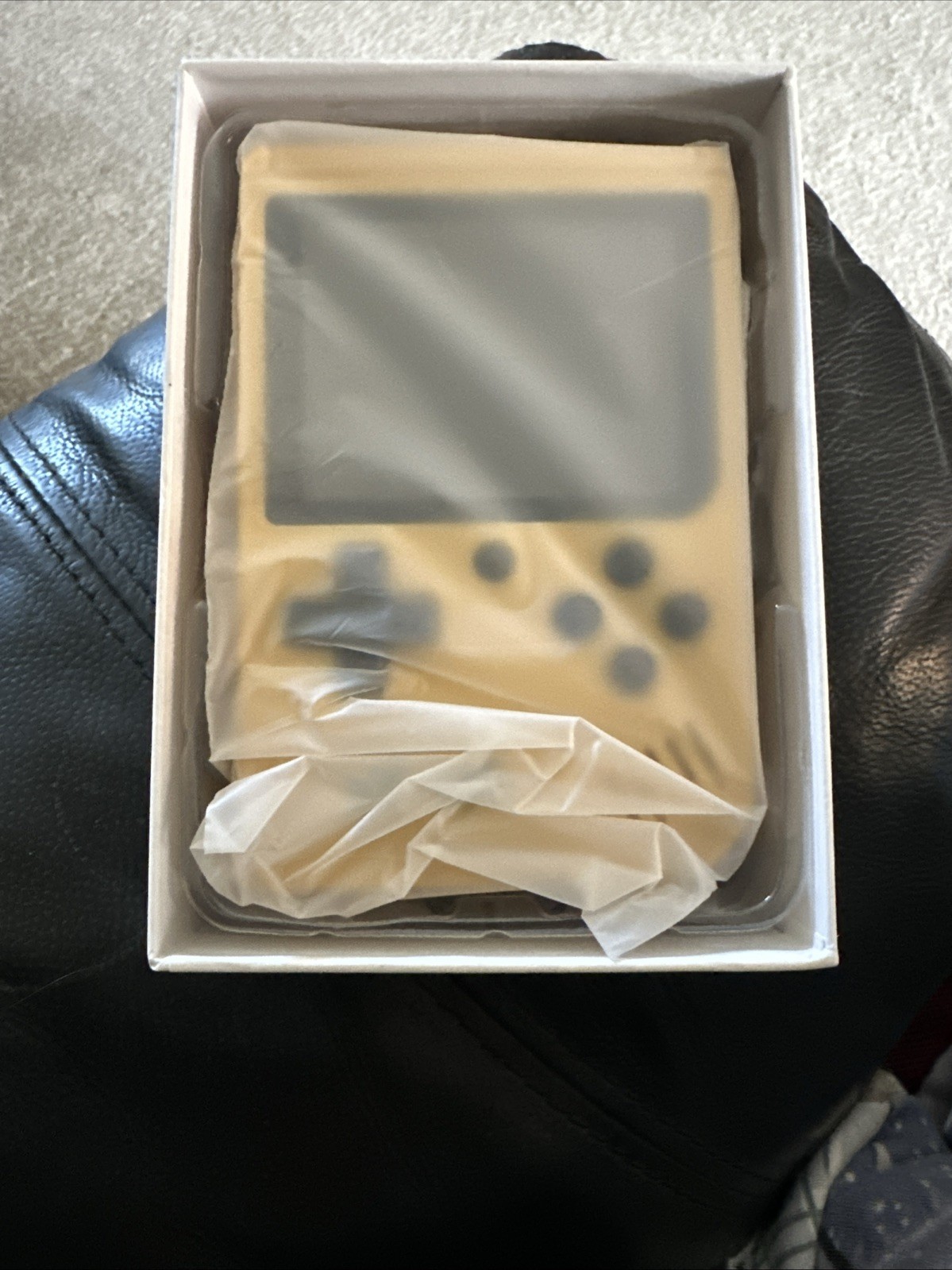 Retro FC 168 in 1 Handheld Game Console Yellow NEW