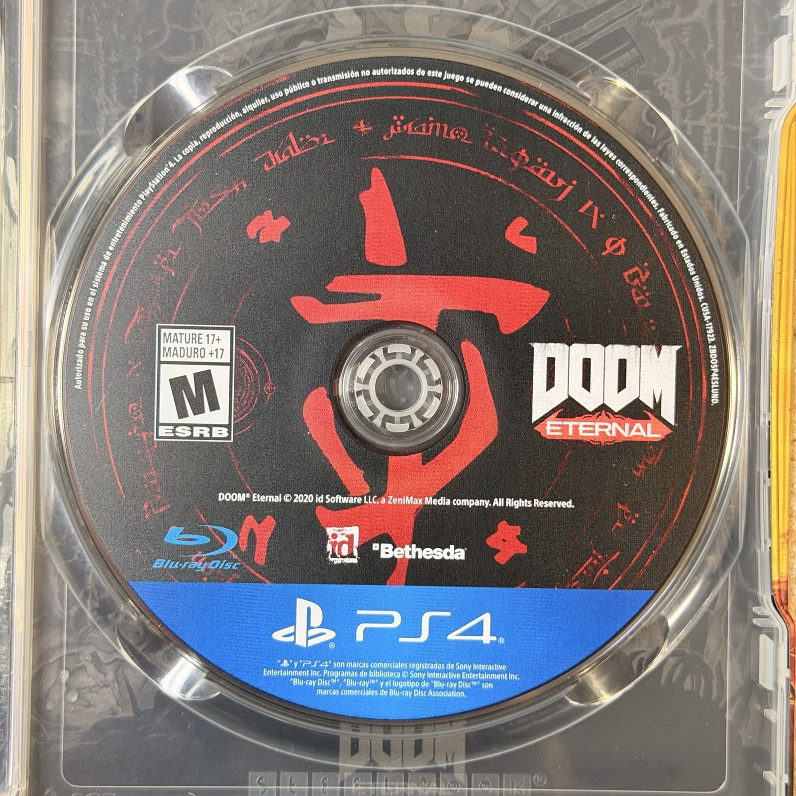 Doom Eternal Steelbook CIB – Sony Playstation 4 PS4