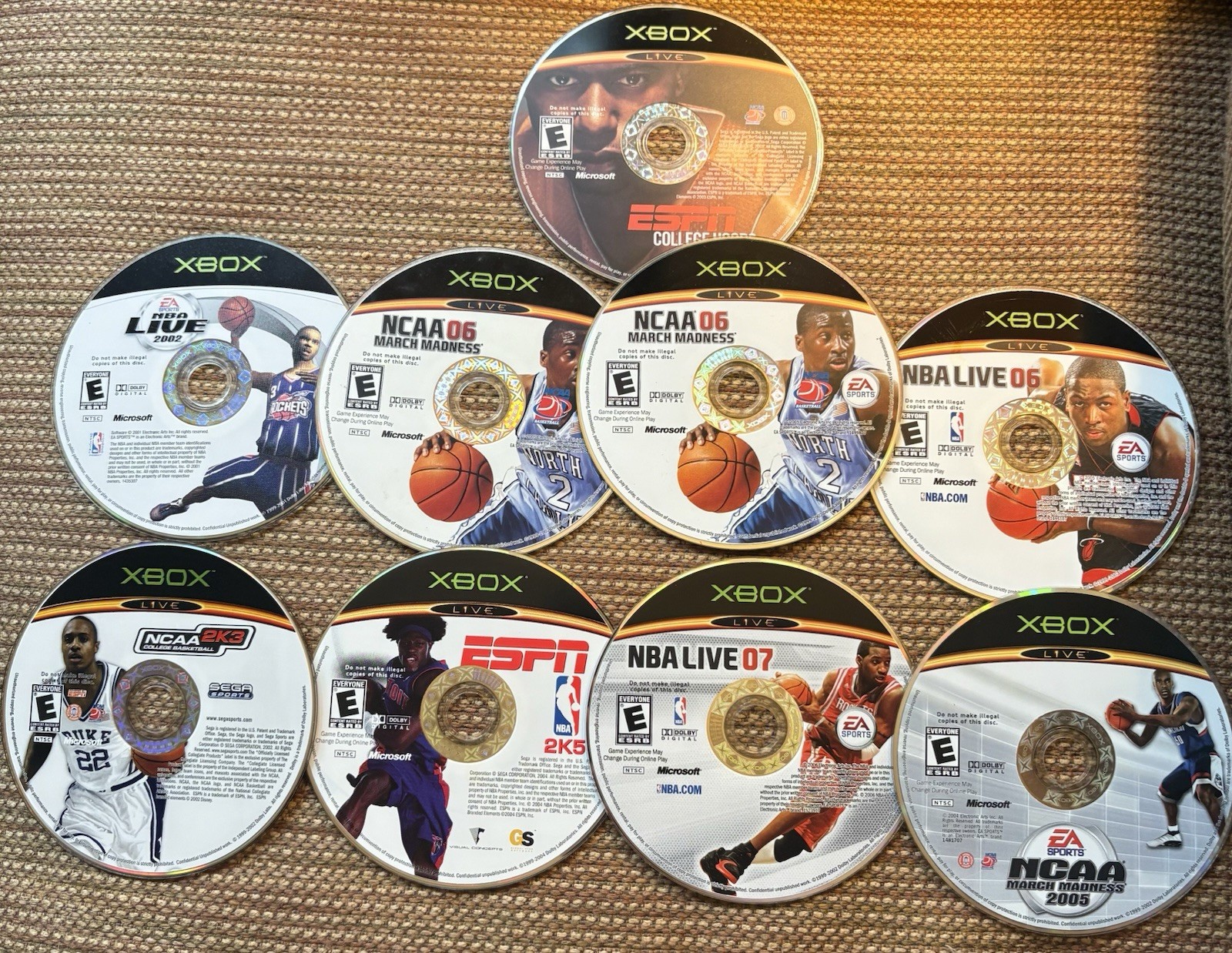 XBOX BASKETBALL BUNDLE (Tested)