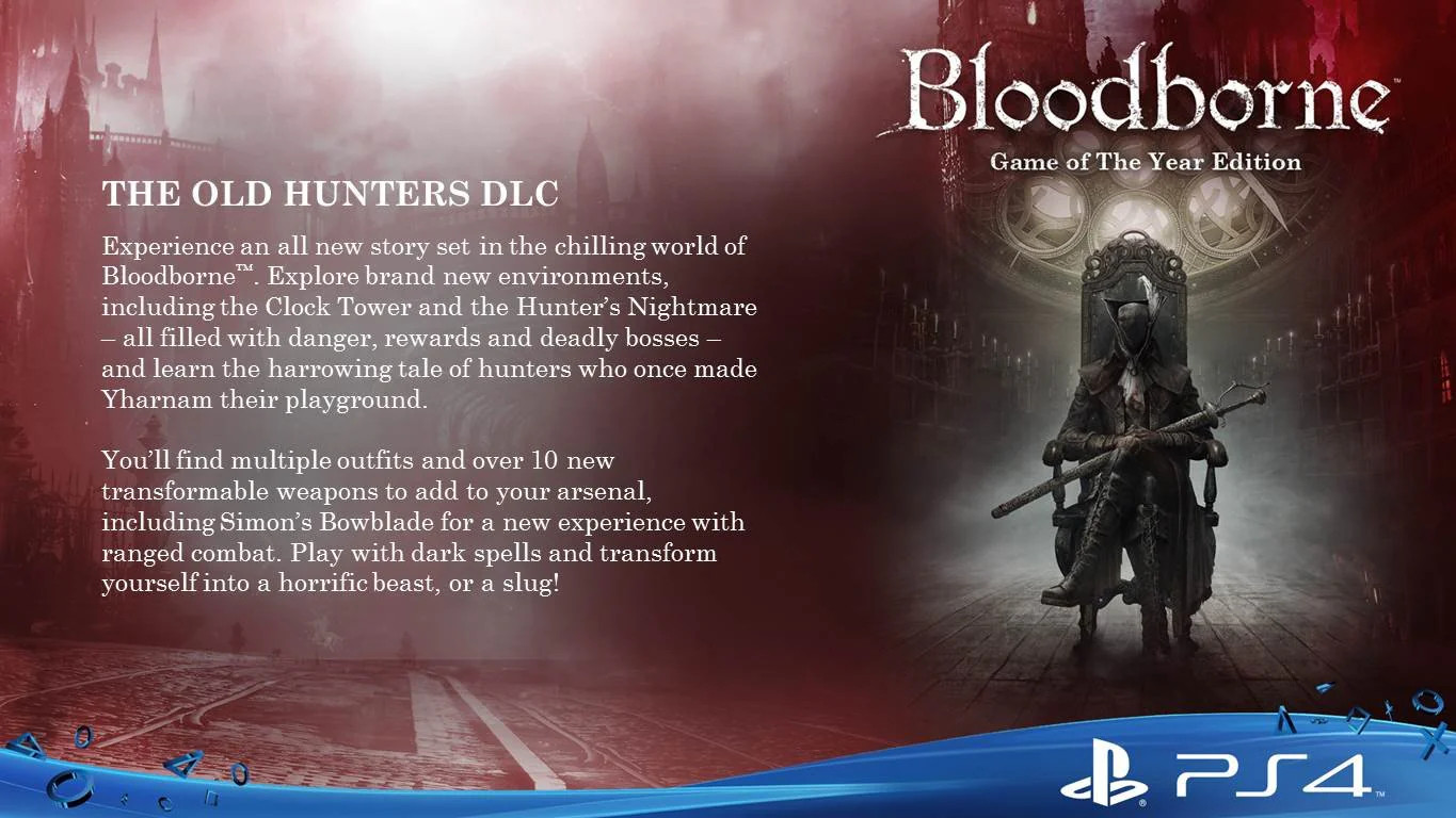 Bloodborne: Game of the Year Edition – Sony PlayStation 4 [PS4 PS5 GOTY] NEW