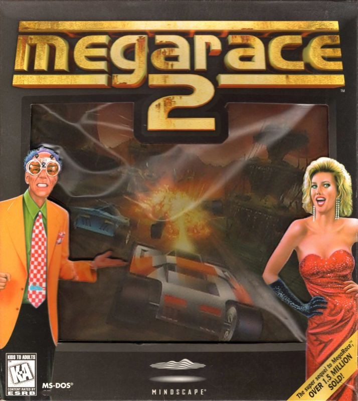 MegaRace 1+2 PC Game Cryo Interactive Windows 10 11