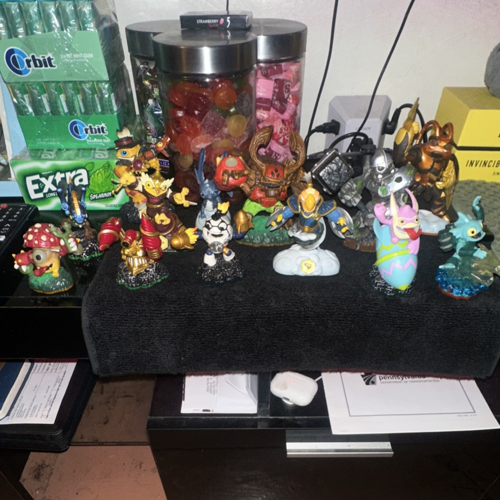 Activision Skylanders Character Figures Lot Kaos Spyro Giants Tree Rex Pop Fizz