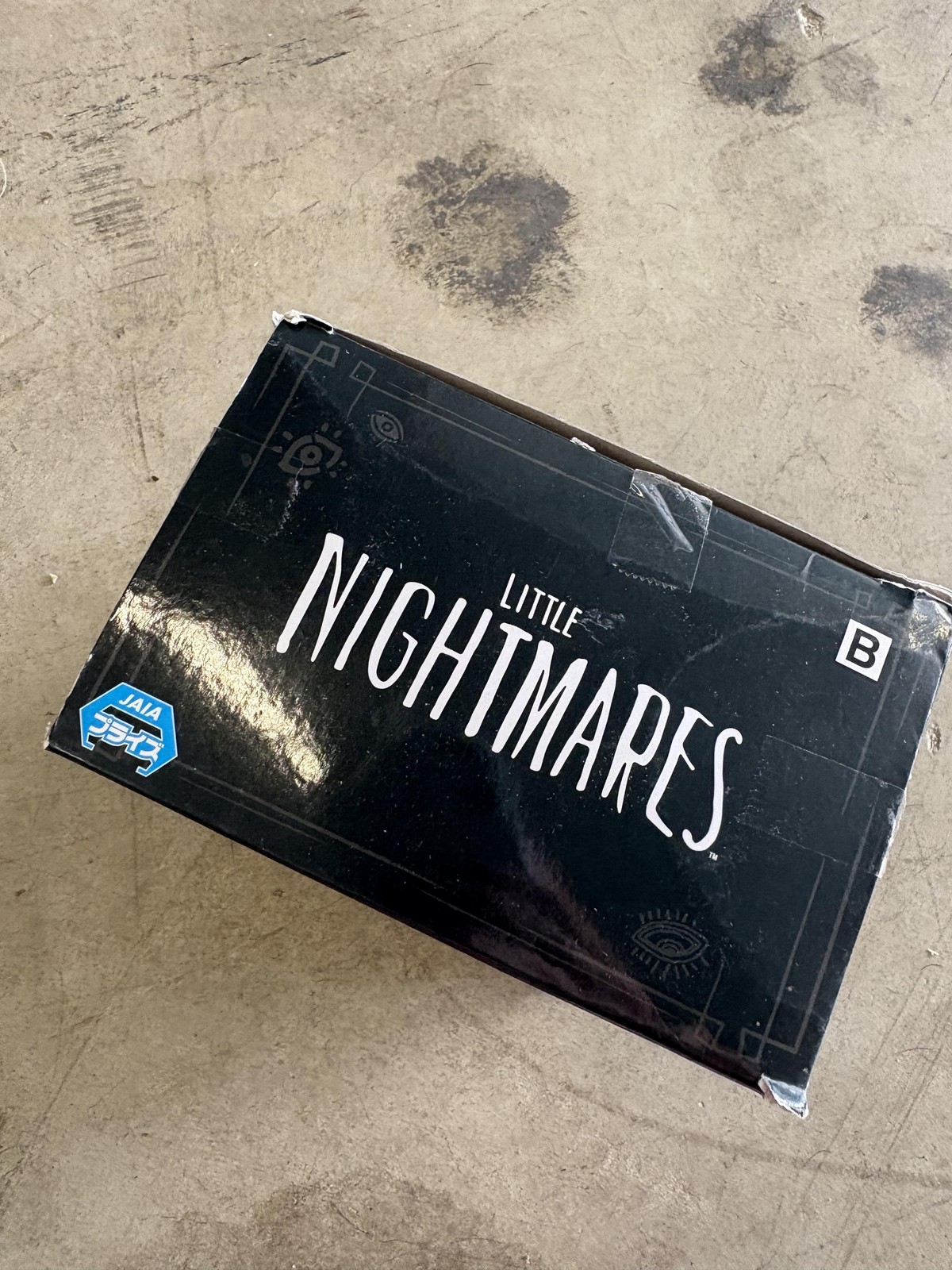 Little Nightmares Banpresto Mono Character PVC Figure Brown Blue Boxed Used
