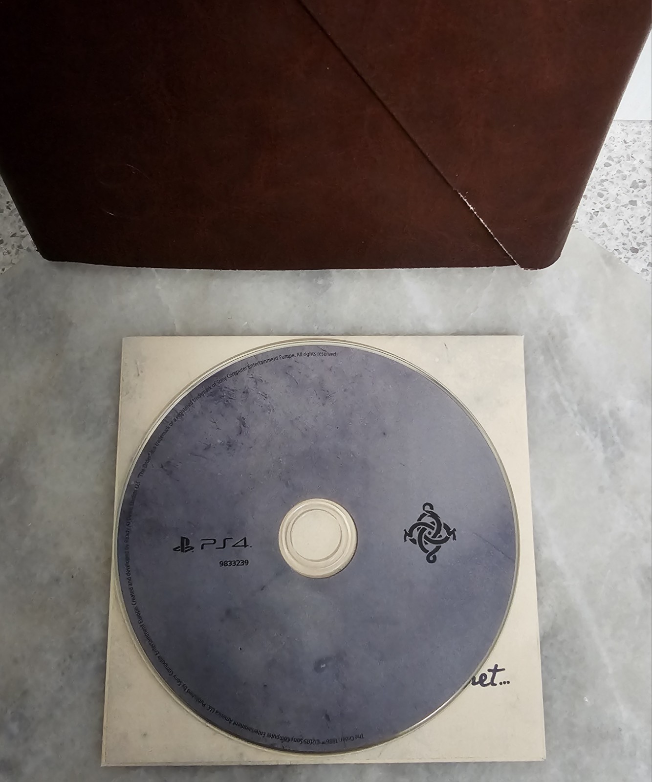 The Order 1886 PS4 Press Review Kit W/ Embossed Leather Cover & Note Book Rare
