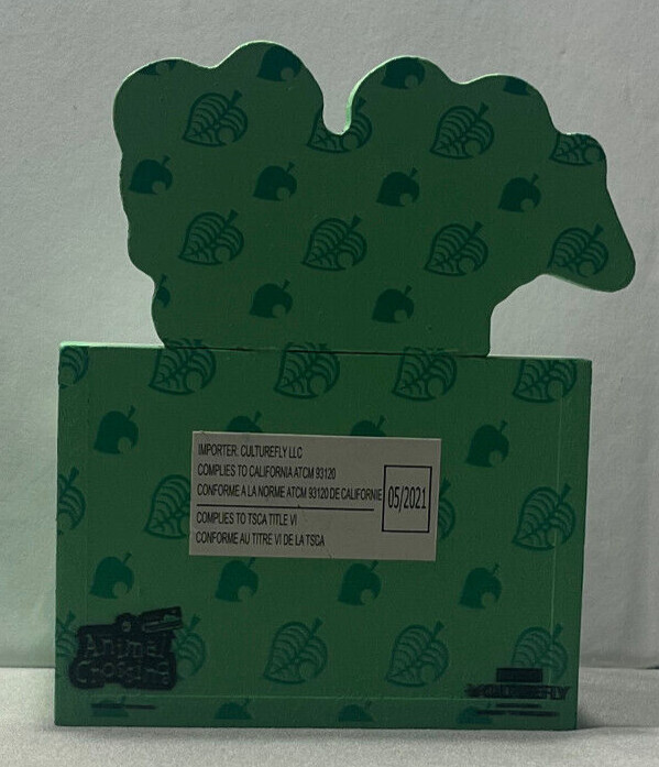Animal Crossing New Horizons Wooden Block Calendar New Without Packaging