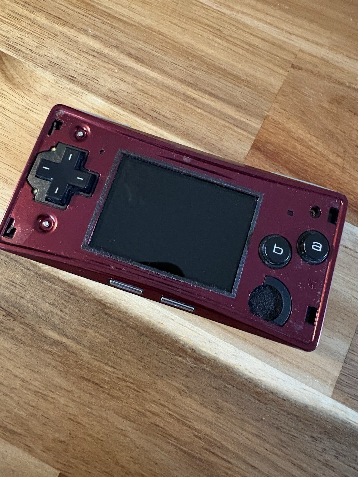 Nintendo Game Boy Micro Famicom 20th Anniversary Console Tested Good