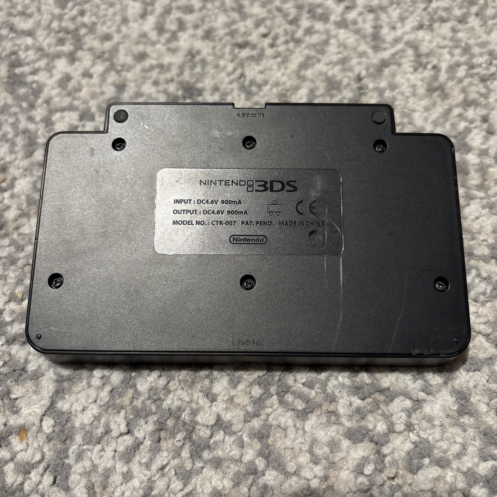 Nintendo 3DS Charging Cradle – Black (CTR-007)