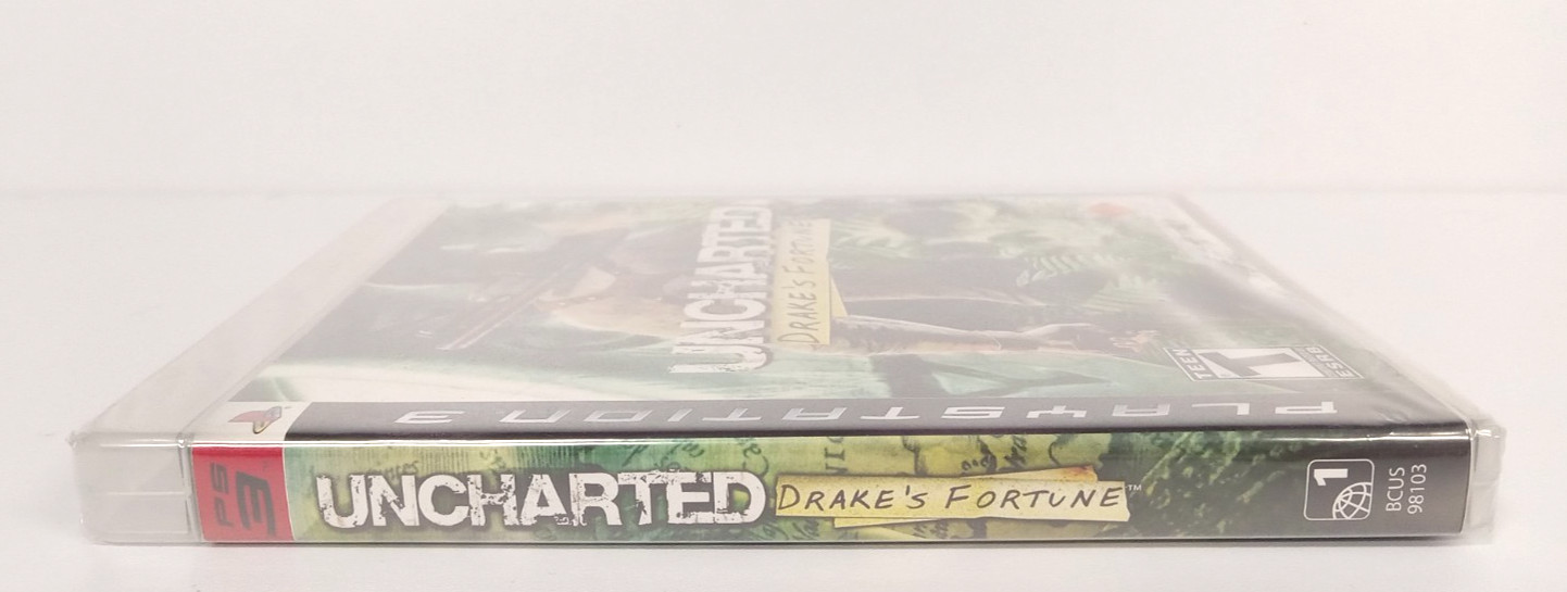 Uncharted: Drake’s Fortune (Sony PlayStation 3 PS3, 2007) 1st Print! – SEALED!
