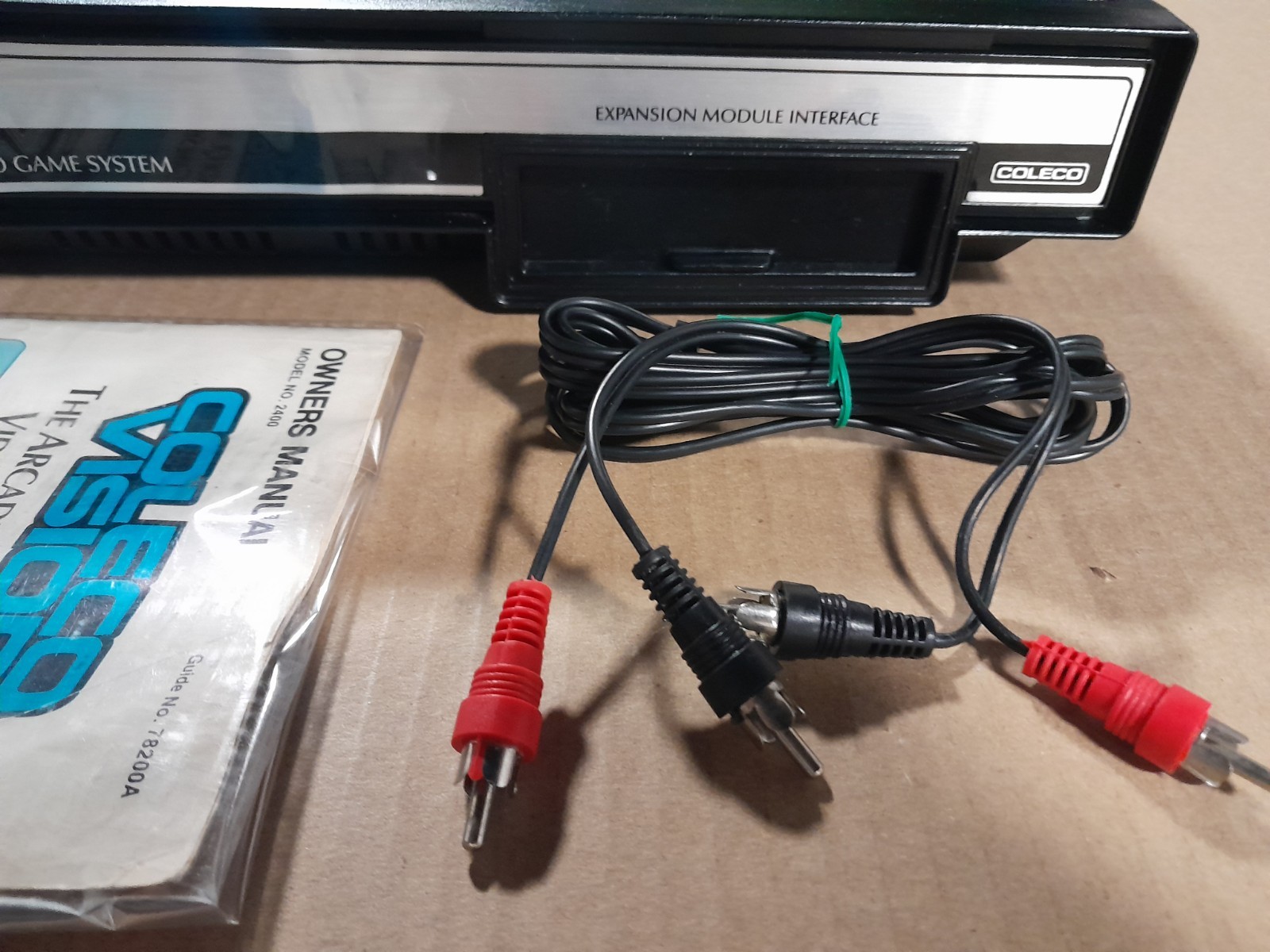 Colecovision Replacement Console Only- AV RCA Composite Video Output Mod -Coleco