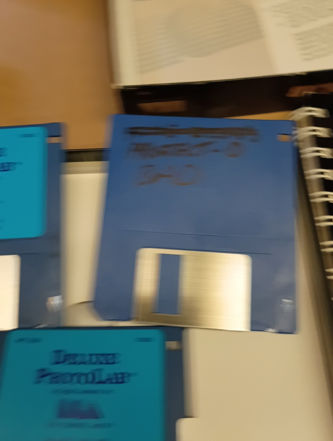 Deluxe PhotoLab Amiga 500 1000 & 2000 Art Software EA Electronic Arts