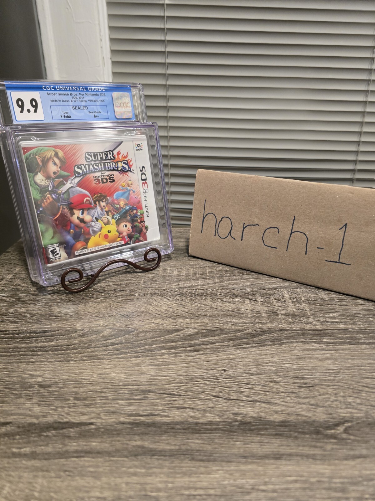 Super Smash Bros – Nintendo 3DS – CGC Graded 9.9 A++