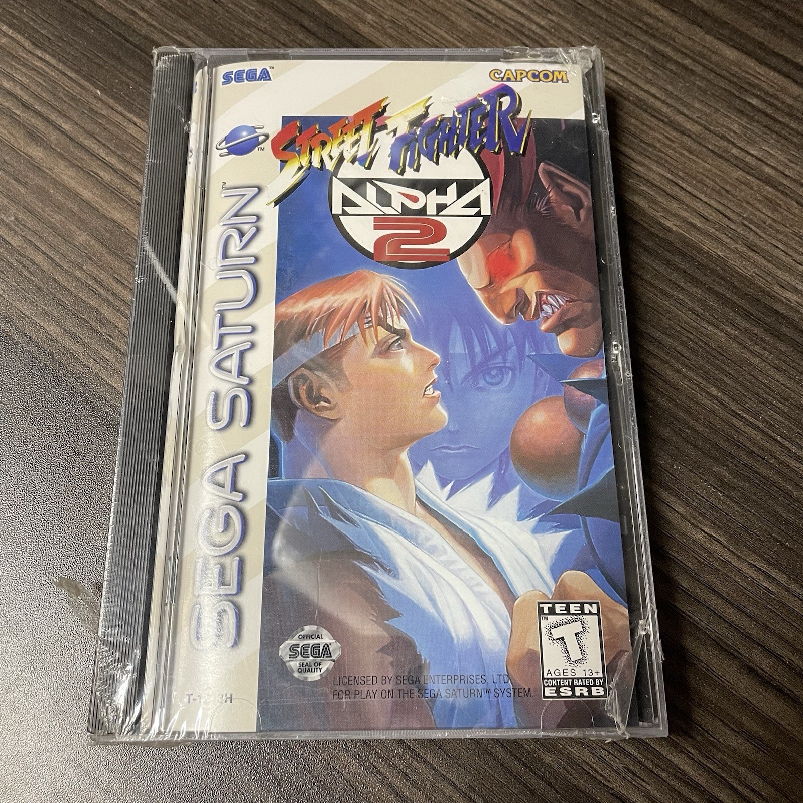Street Fighter Alpha 2 Sega Saturn Brand New + Factory Sealed