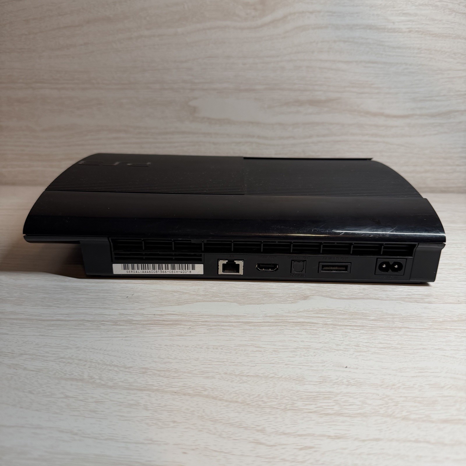 Sony PlayStation 3 250GB Console – CECH-4001B – Black PS3 Bundle- Tested