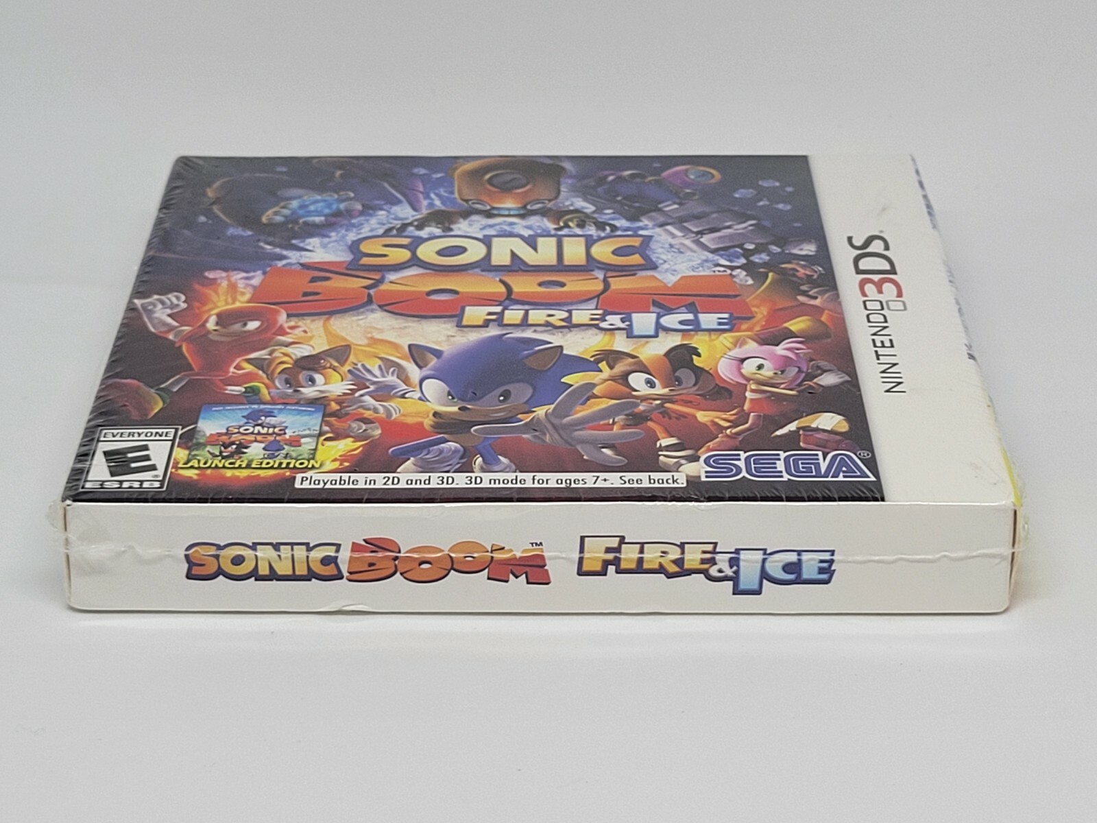 Sonic Boom: Fire & Ice – Launch Edition (Nintendo 3DS, 2016) *Brand New