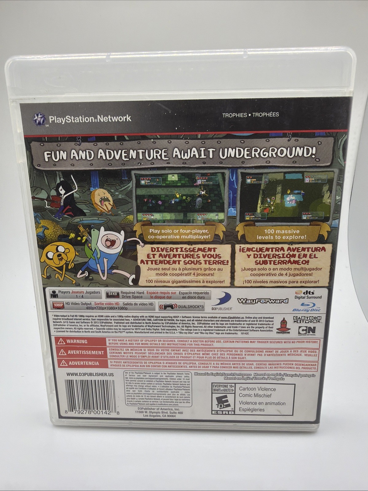 Adventure Time: Explore the Dungeon Because I Don’t Know (Sony PlayStation 3)
