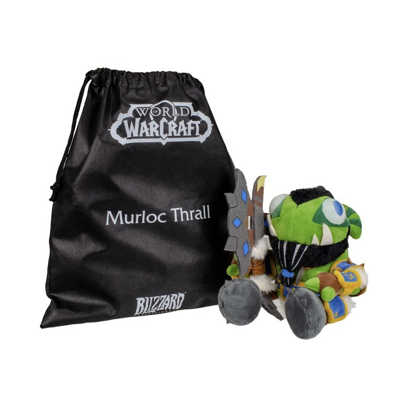 Blizzard Murloc Thrall Plush Doll with World of Warcraft Exclusive In-Game Pet