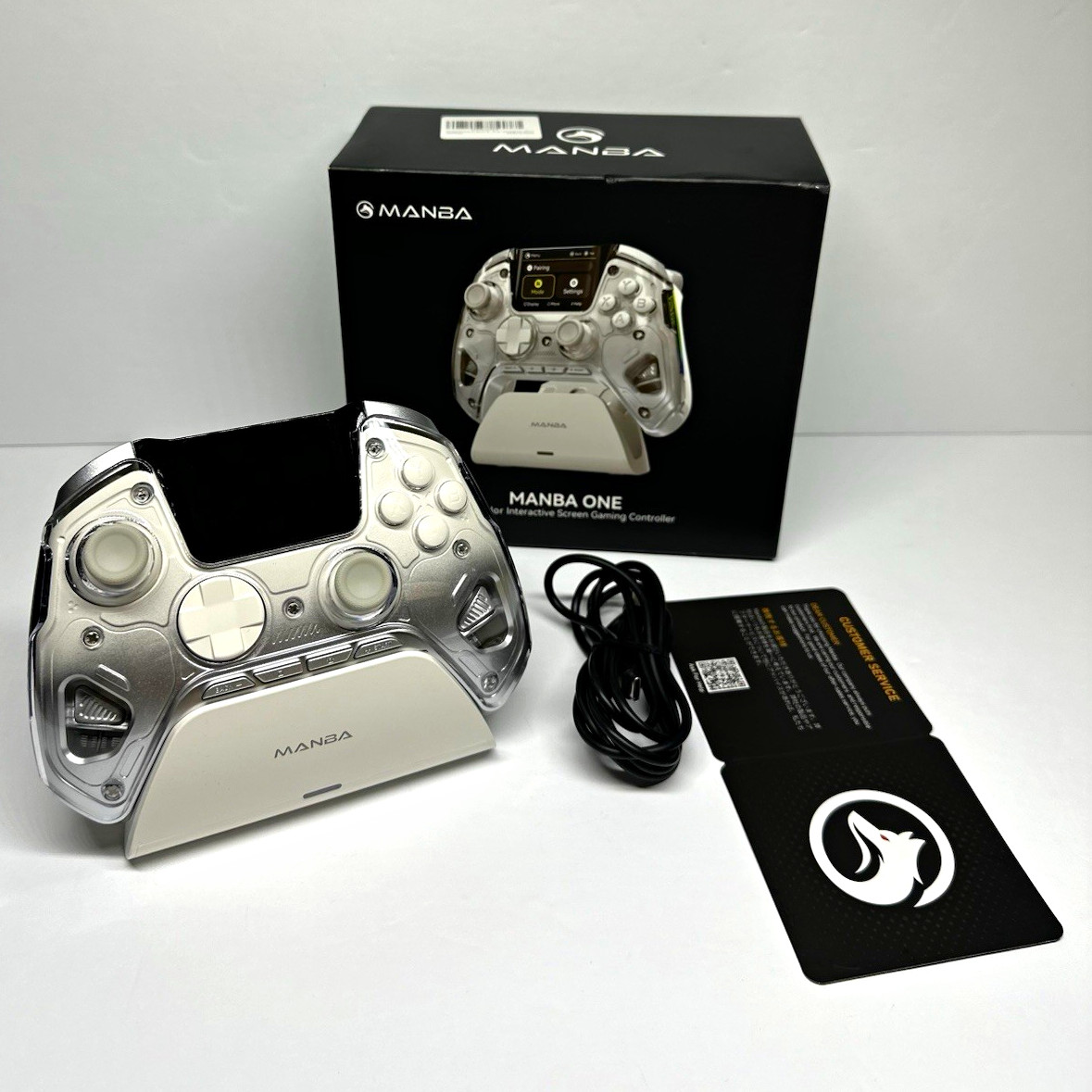Manba One Interactive Screen Wireless Controller Hall Effect PC Switch 2 RGB