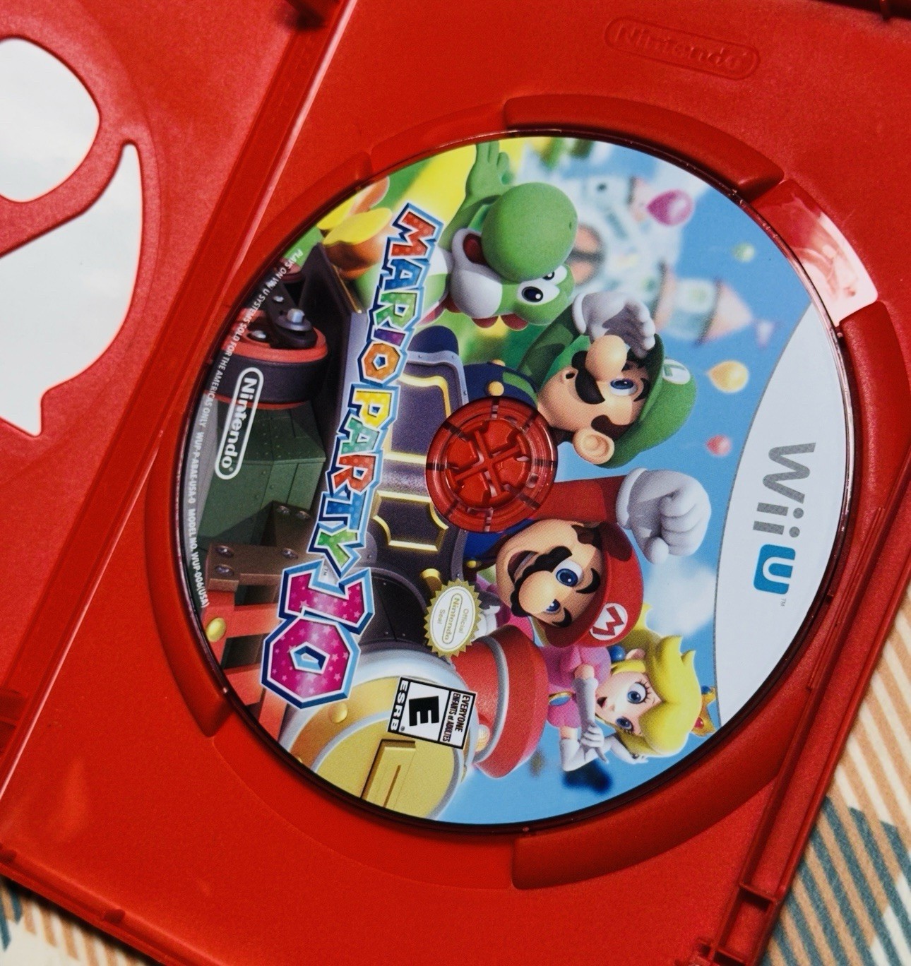 Mario Party 10 Nintendo Wii U Game & Case Tested/Works Adult Owned