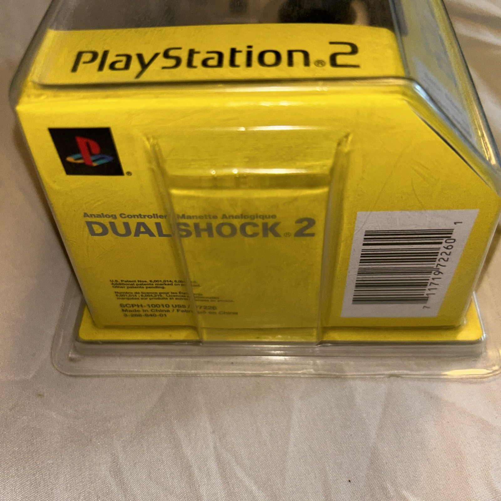Sony PS2 DualShock Analog Controller Silver SCPH-10010 USS NEW Sealed Rare