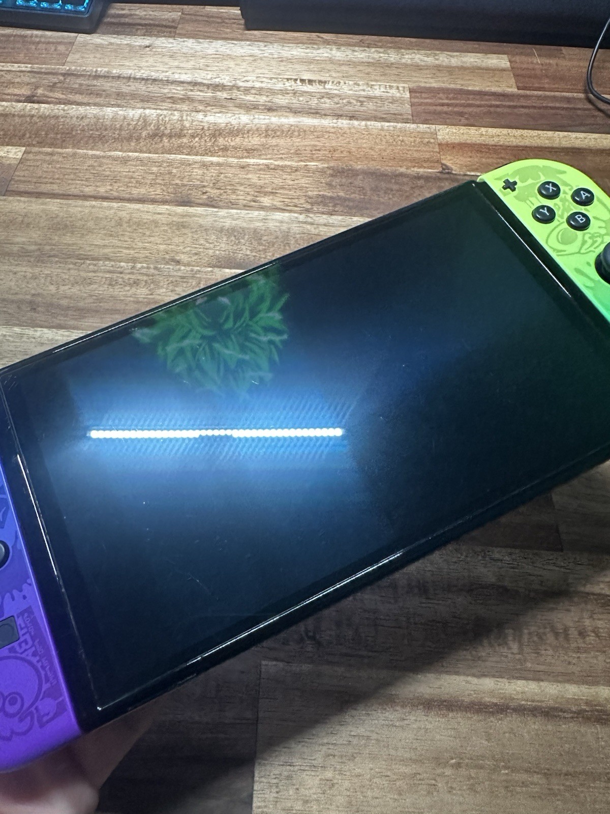 Nintendo Switch OLED Splatoon 3 Special Edition Console Tested Fast Free Ship