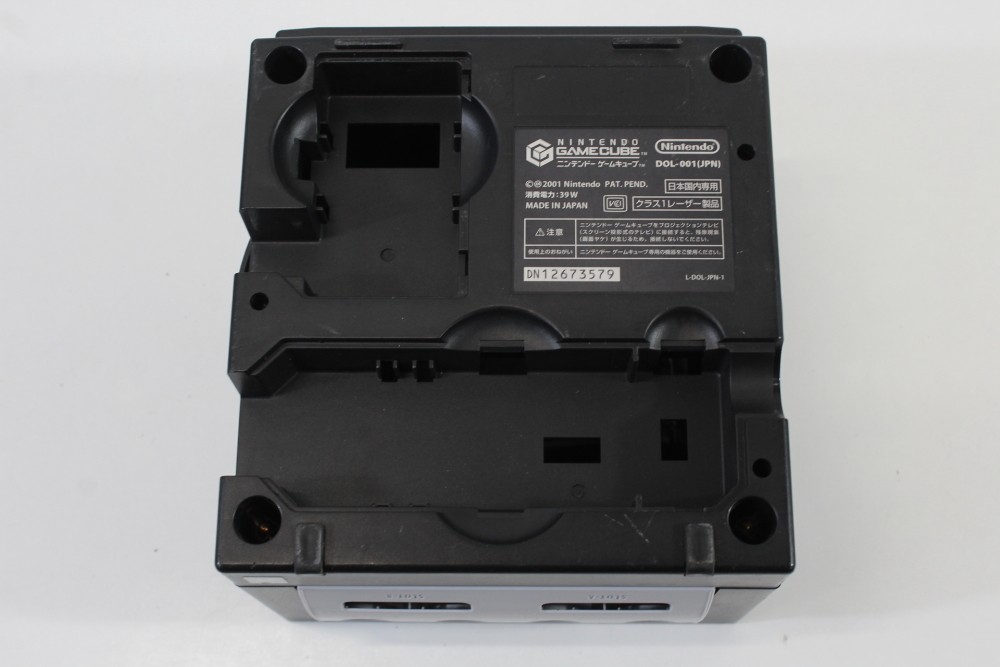Nintendo GameCube Console OEM Replacement Shell Jet Black DOL-001 Cos.Damage #2