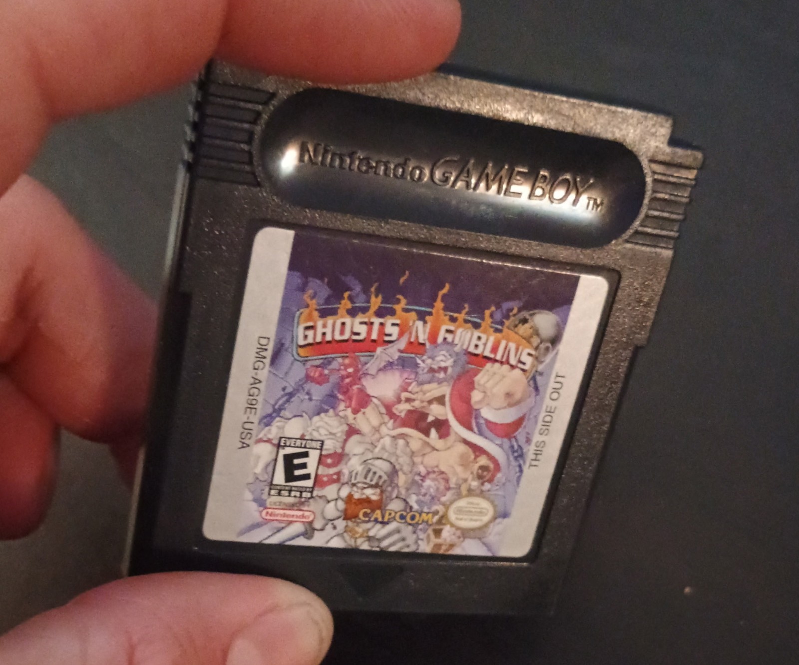 Nintendo Game Boy Ghosts ‘n Goblins Capcom E-Everyone NTSC-U/C (US/CA)
