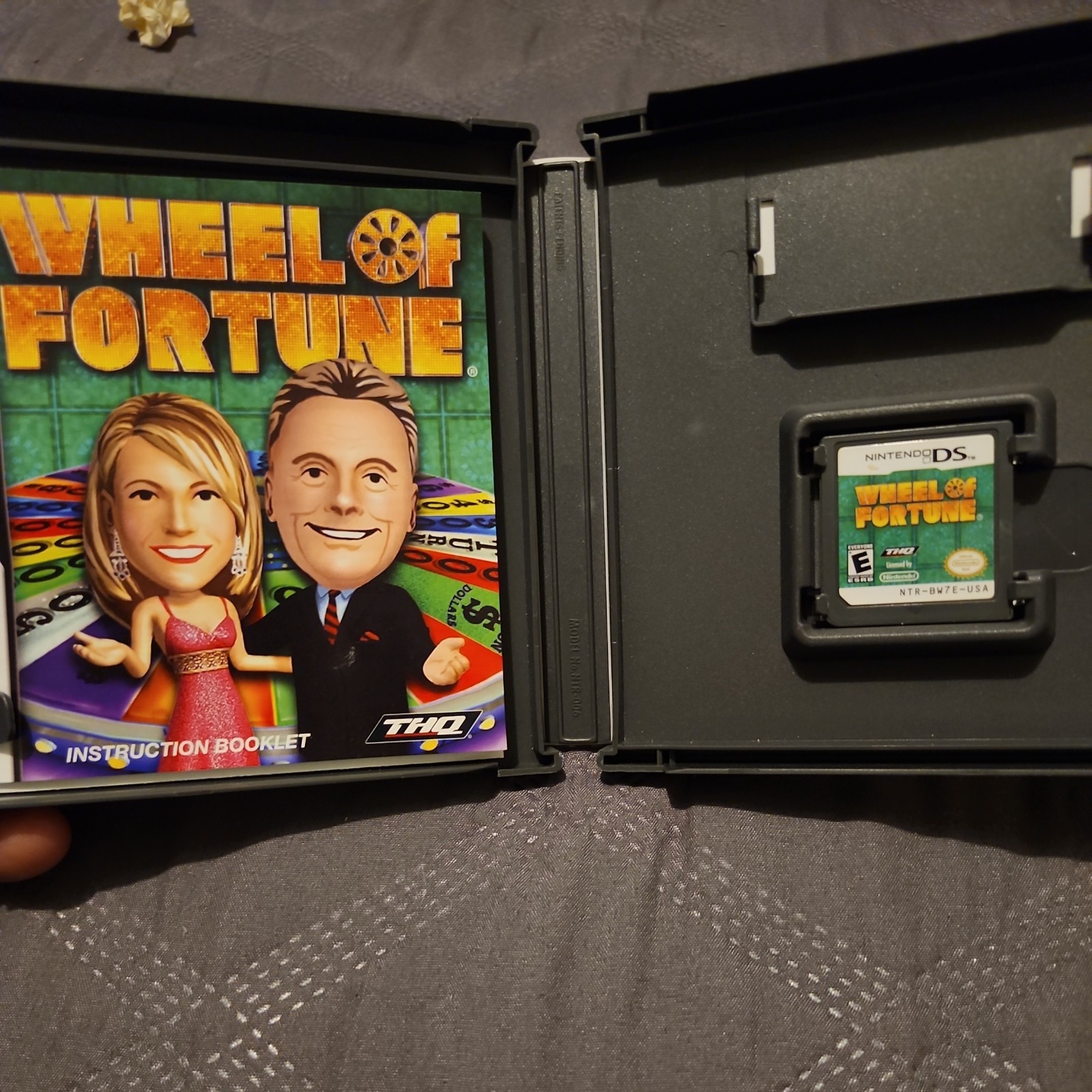 Wheel of Fortune (Nintendo DS, 2010) Complete In Box With Manual