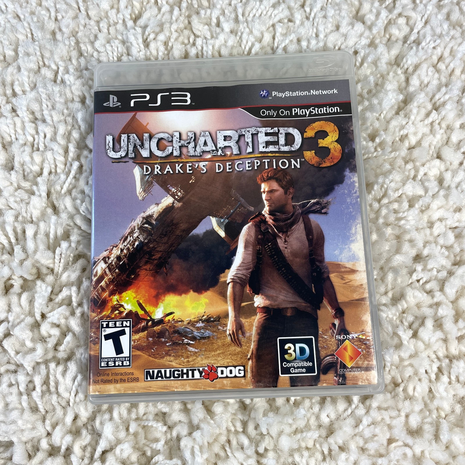 Uncharted 1 2 3 Trilogy 3 Game Lot (Sony PlayStation 3) PS3 CIB Complete in Box
