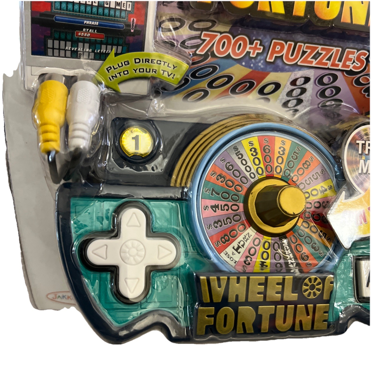 Wheel of Fortune TV Games Jakks Pacific (TV game systems, 2006) see photos