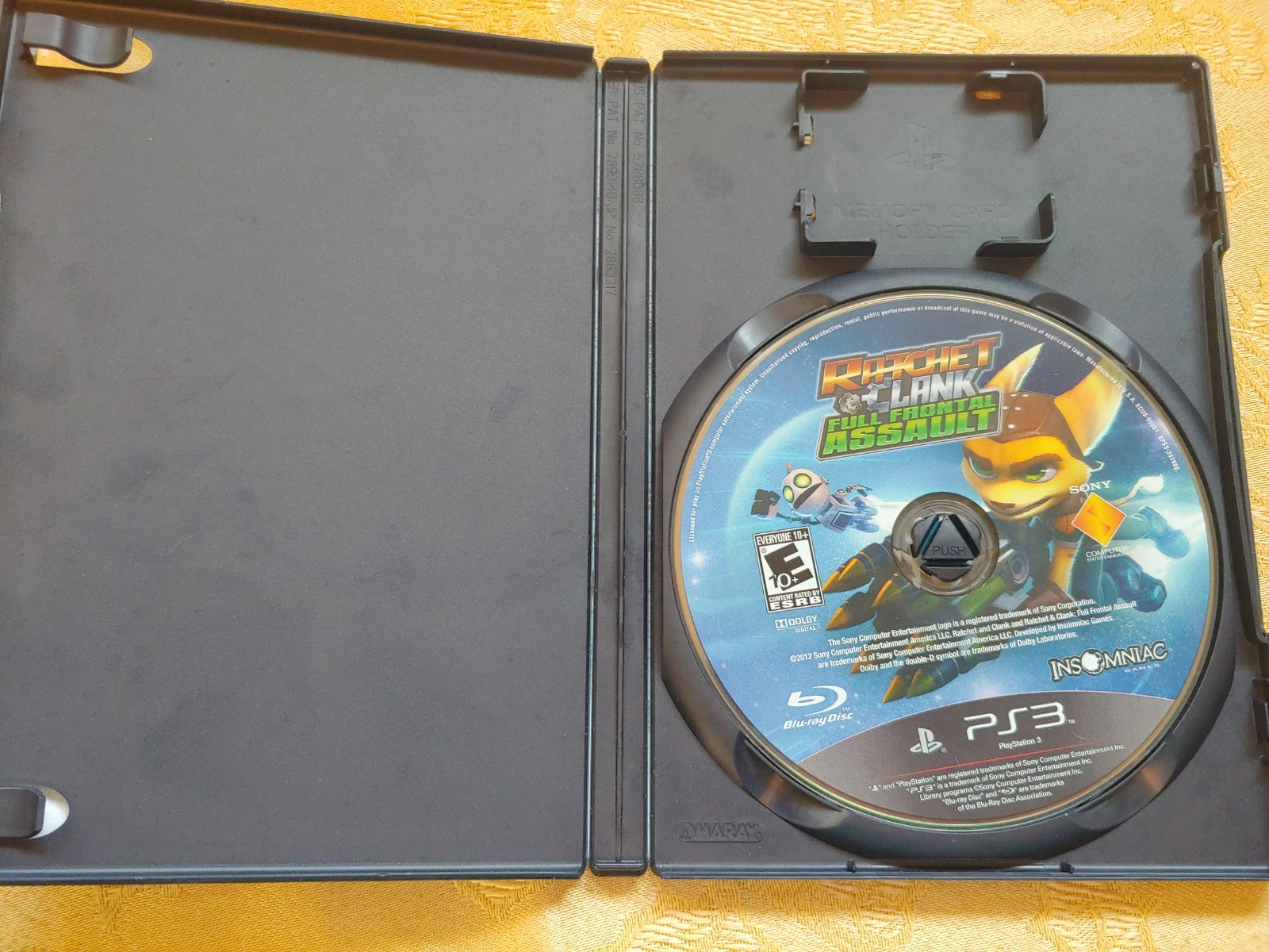 Ratchet & Clank: Full Frontal Assault (Sony PlayStation 3, 2012). Tested. Works
