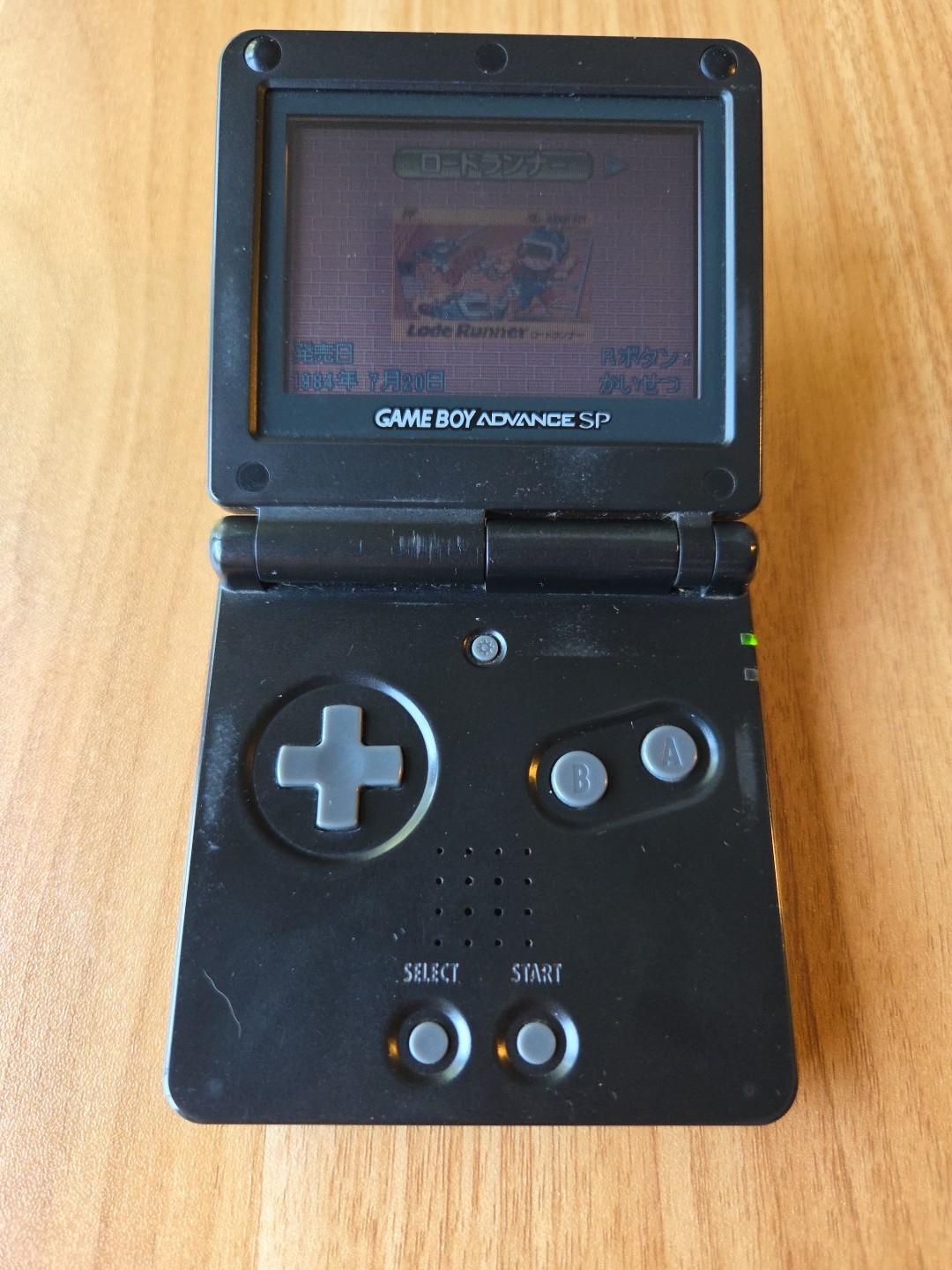 Nintendo Gameboy Advance SP Handheld System Console Onyx Black (AGS-001) Tested