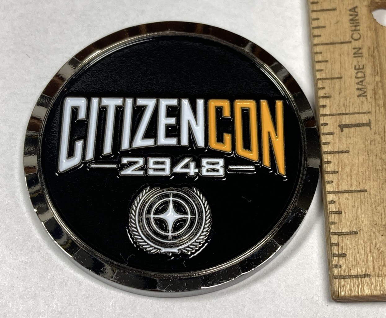 Star Citizen CitizenCon 2948 Exclusive Enameled Challenge Coin – MINT CONDITION