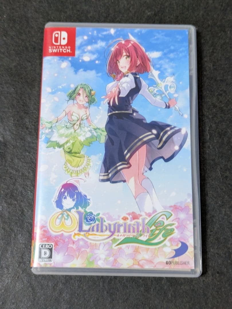 Omega Labyrinth Life Nintendo Switch Used Tested Japanese ver with Case