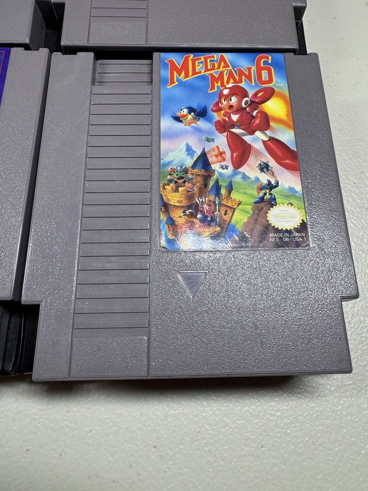 NES Nintendo Mega Man 1-6 Lot 1 2 3 4 5 6 Authentic Tested