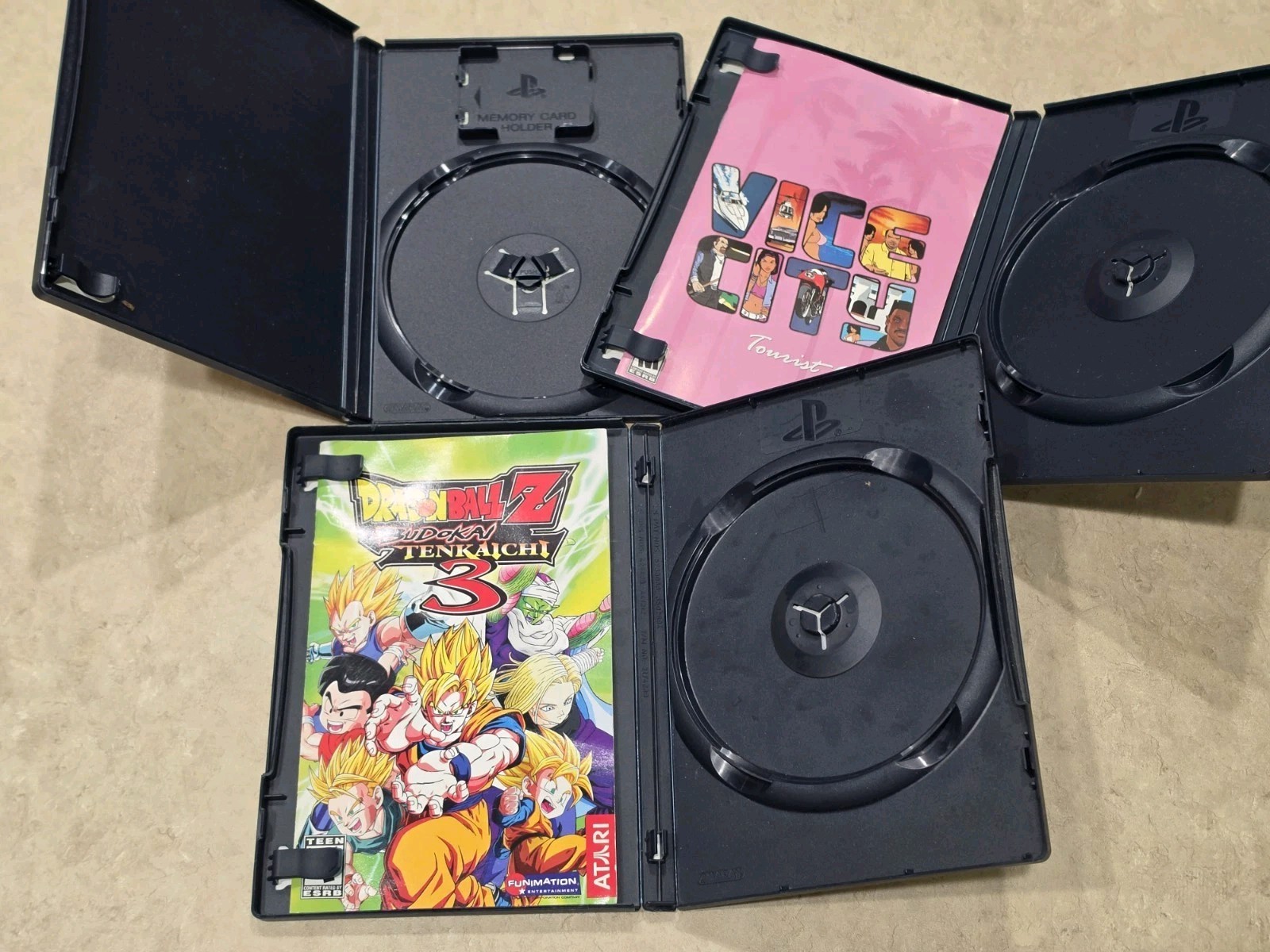 Dragon Ball Z Budokai Tenkaichi 3 Sony PS2 Case Cover Art + Manual Only No Disc