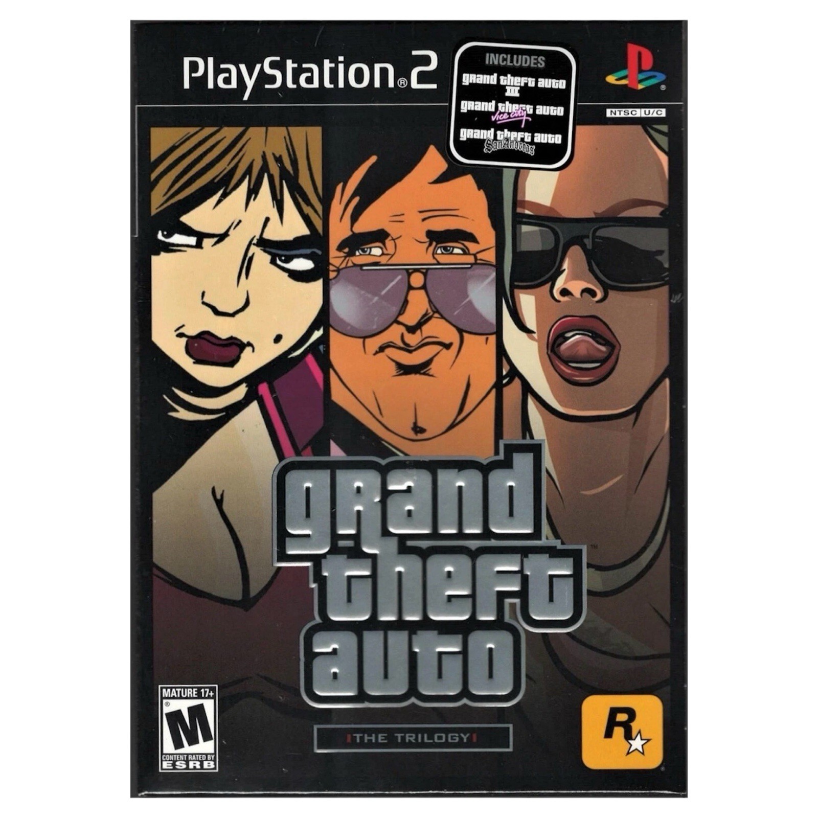 Grand Theft Auto GTA Trilogy Complete Set PS2 Playstation 2 Sealed! Rockstar