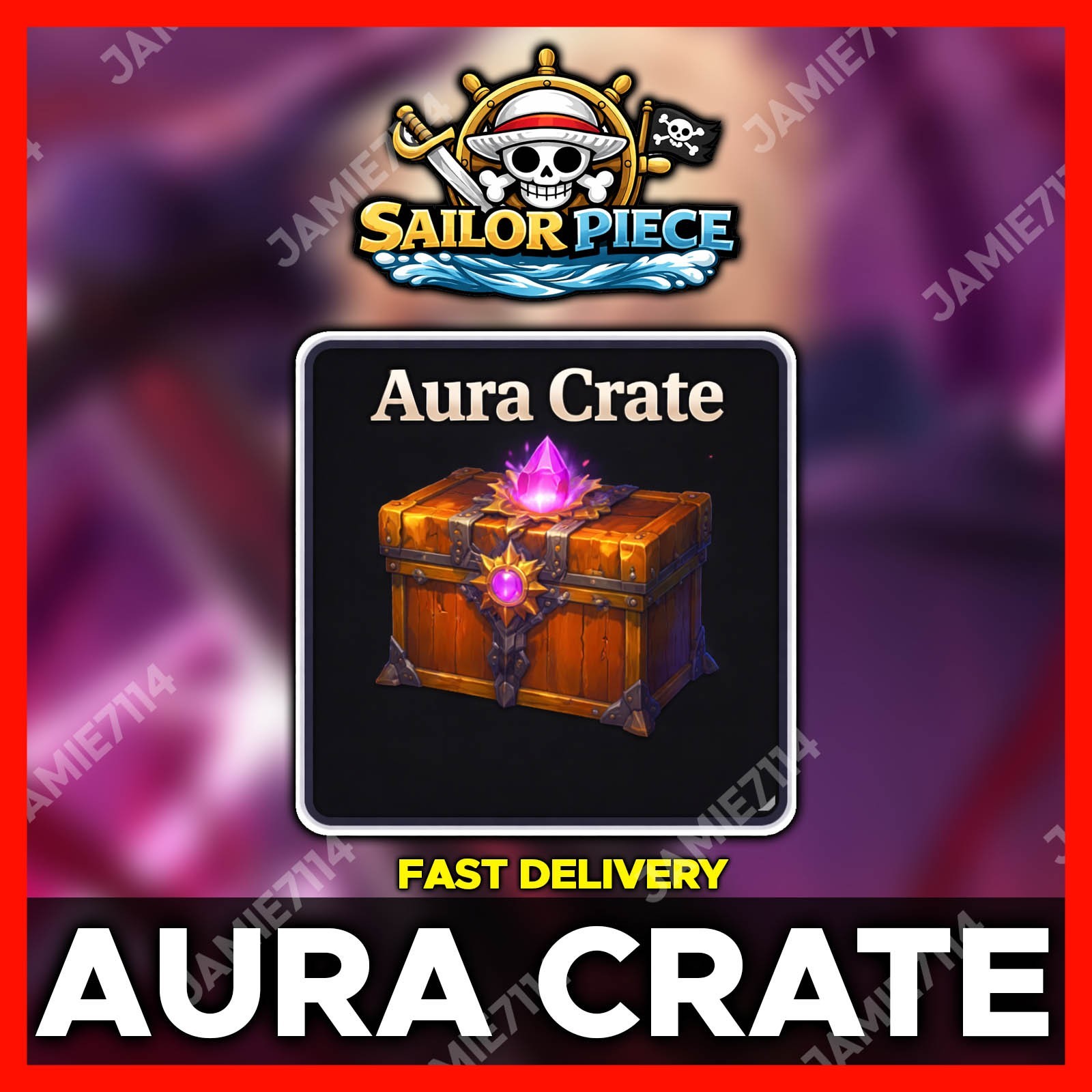 ✅AURA CRATE ⚔️ SAILOR PIECE‼️FAST & EASY DELIVERY‼️