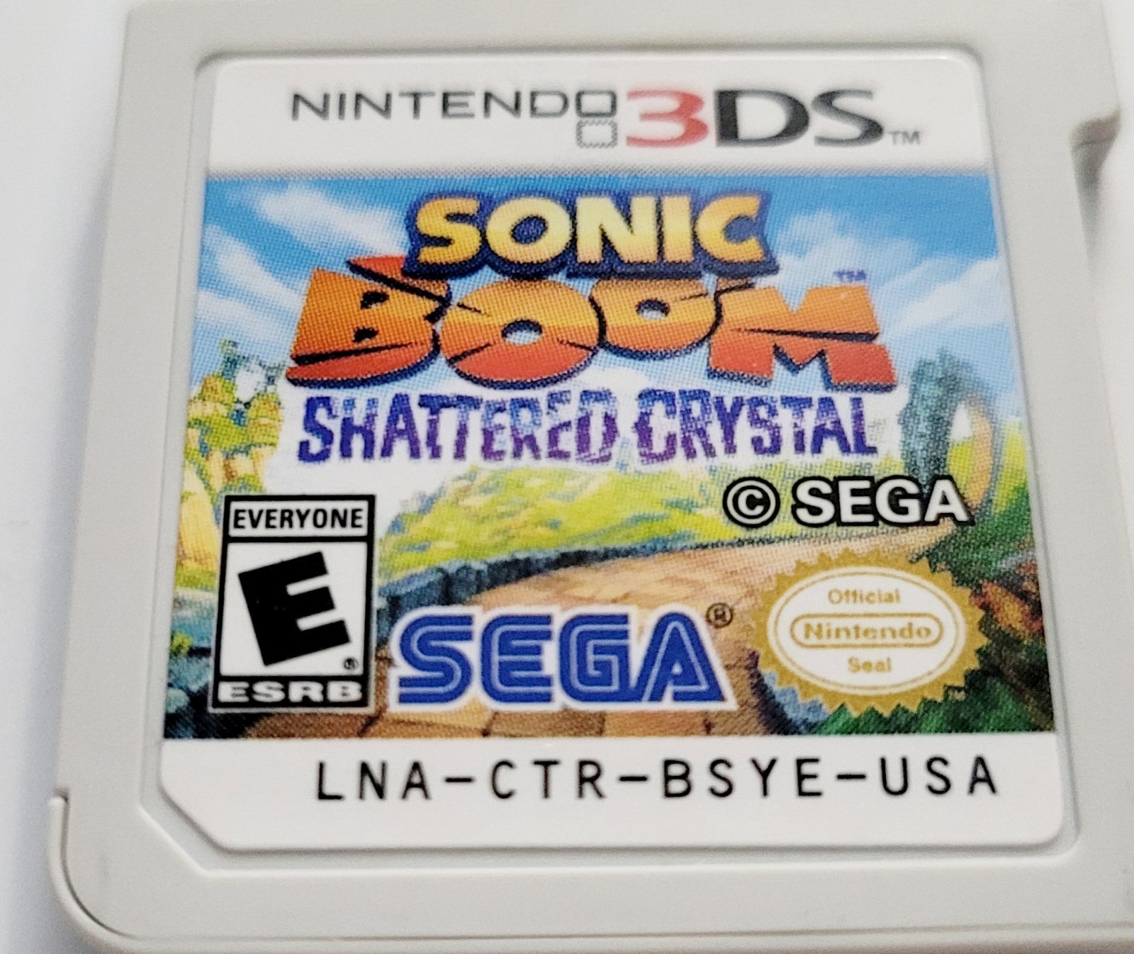 Sonic Boom: Shattered Crystal (Nintendo 3DS, 2014) Cartridge Only. Tested