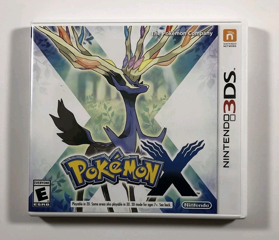 Pokemon X (Nintendo 3DS, 2013) Complete, Authentic USA, Ships Today!