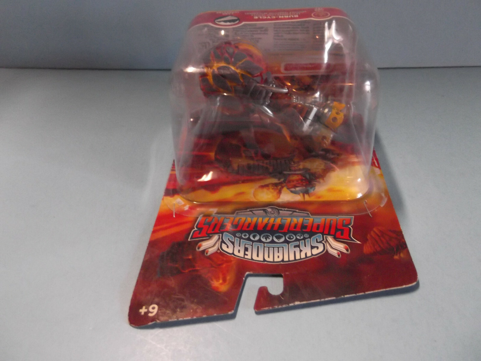 Skylanders superchargers burn cycle “new but packaging came unglued from card”