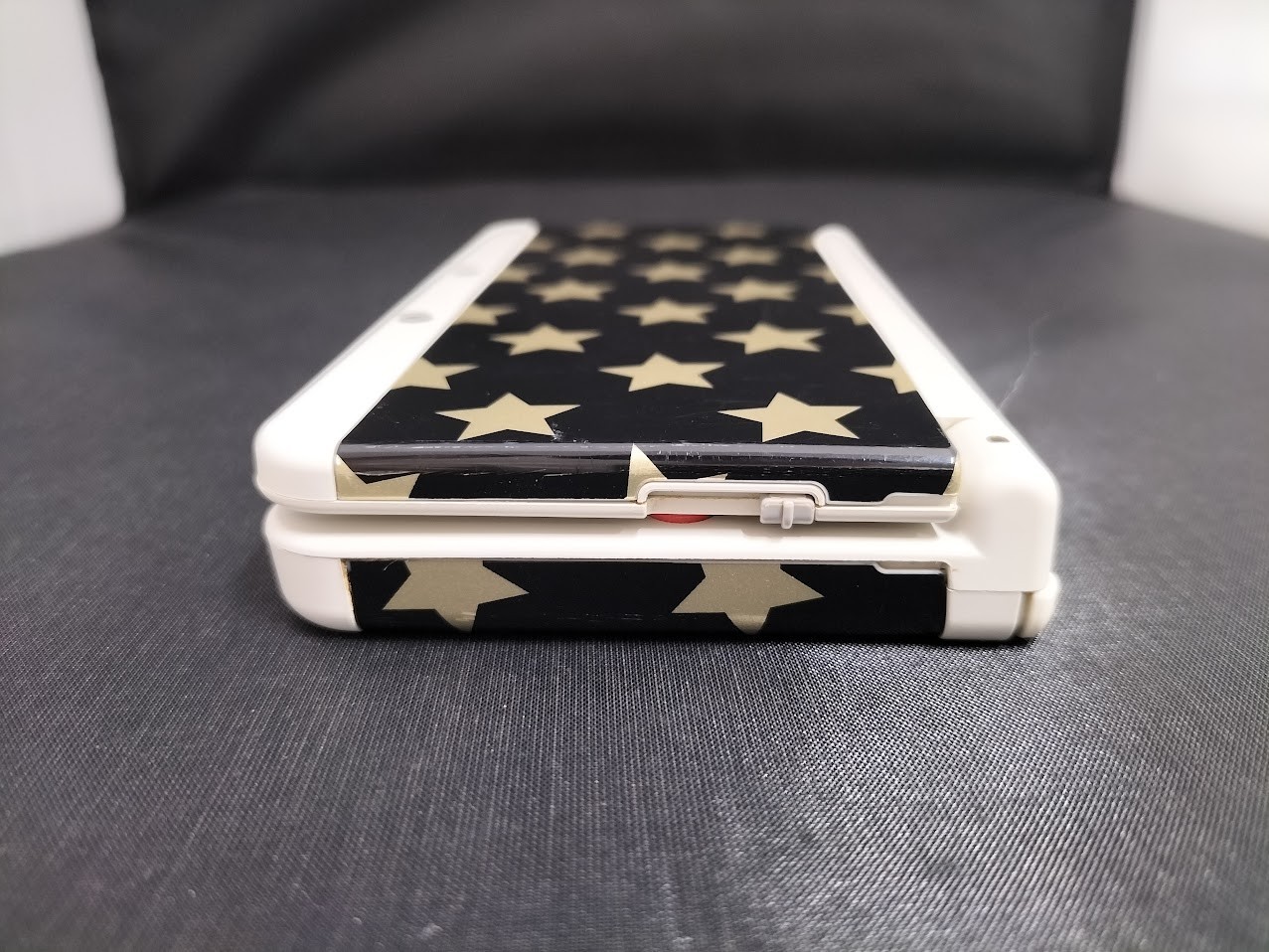 B760 Nintendo new 3DS console White Japan w/plate stars fx