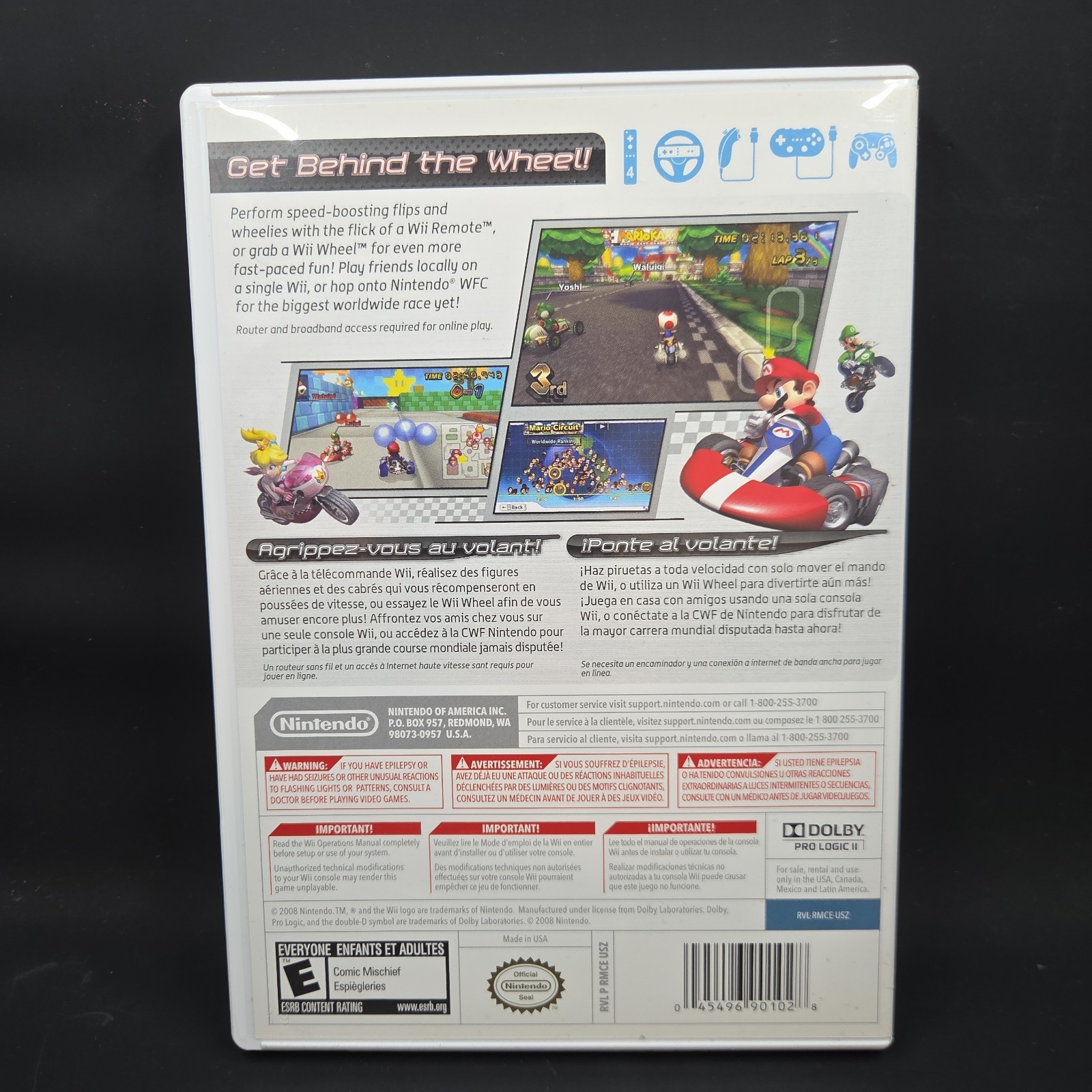 Nintendo Mario Kart Wii Nintendo Wii Manual Included NTSC-U/C (US/Canada)