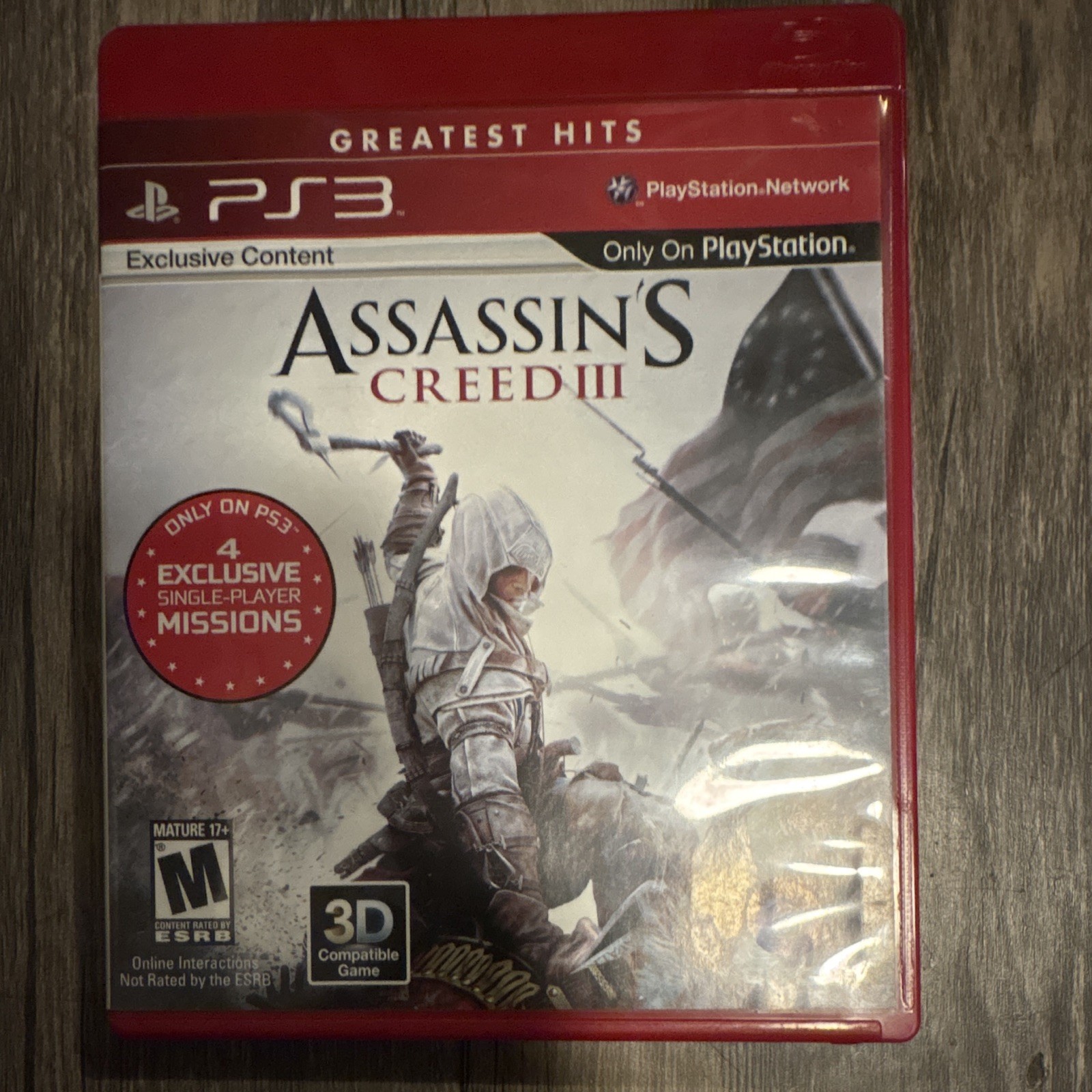 Assassin’s Creed III Greatest Hits (PS3) Ubisoft M Action Adventure