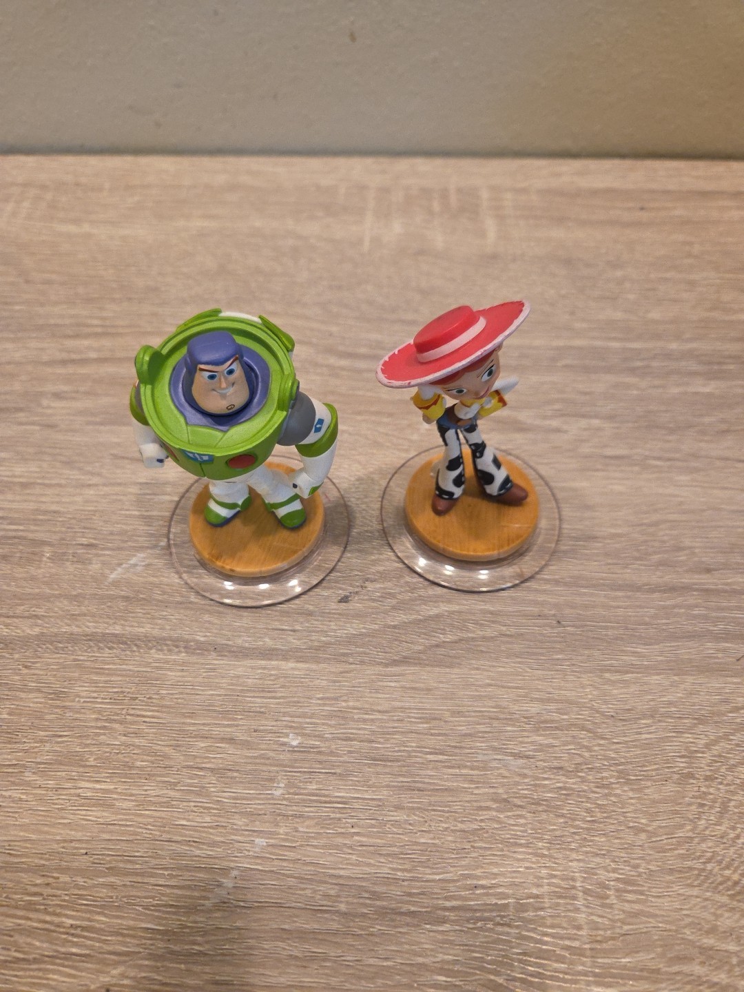 Disney Infinity Toy Story Playset Lot of 2- Buzz & Jessie Figures Collect