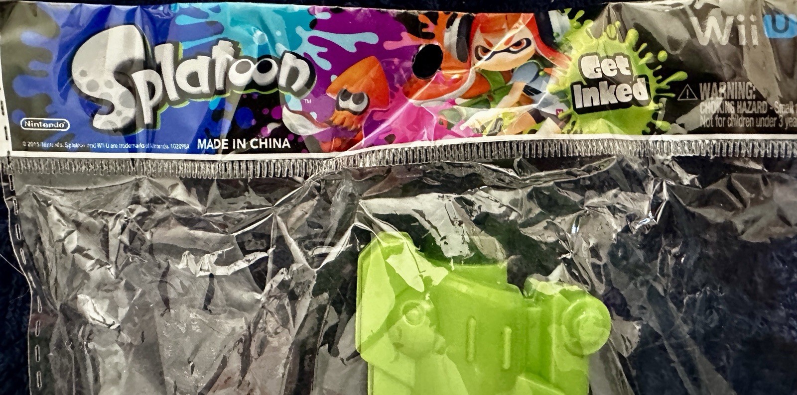 Splatoon Promo Water Gun Blaster Nintendo Wii U Target Exclusive Rare HTF New