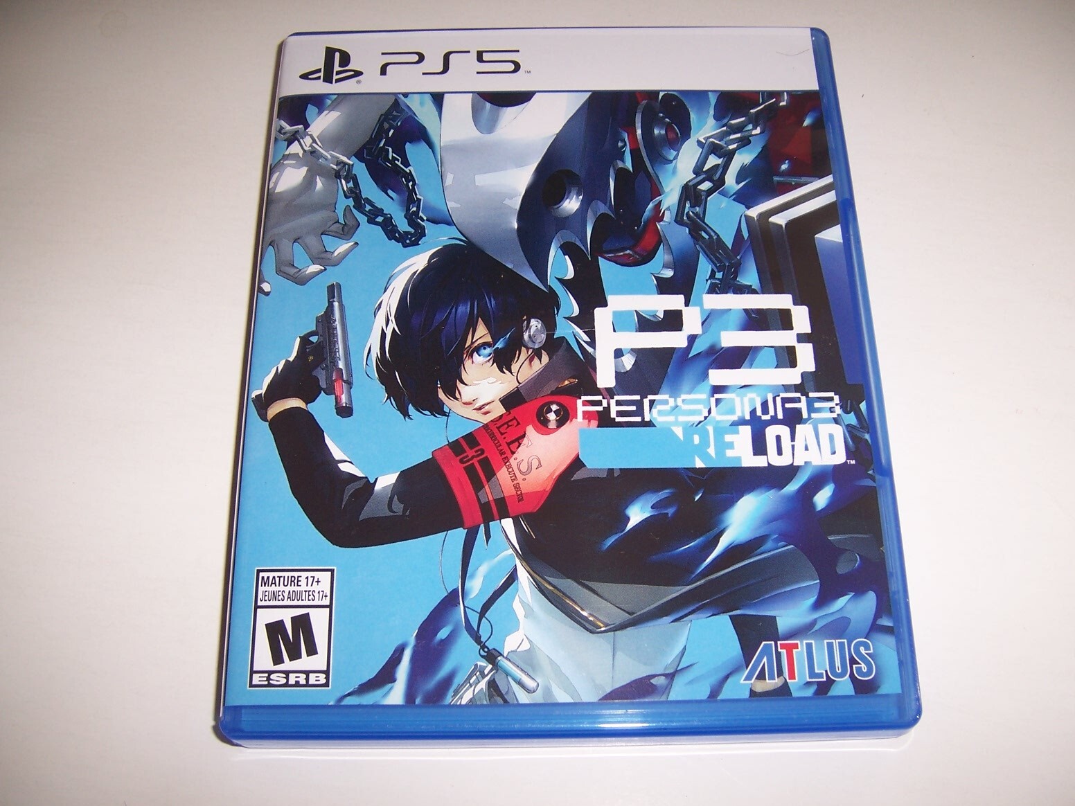 Replacement Box Case Only – P3 Persona 3 Reload PlayStation 5 PS5 AUTHENTIC