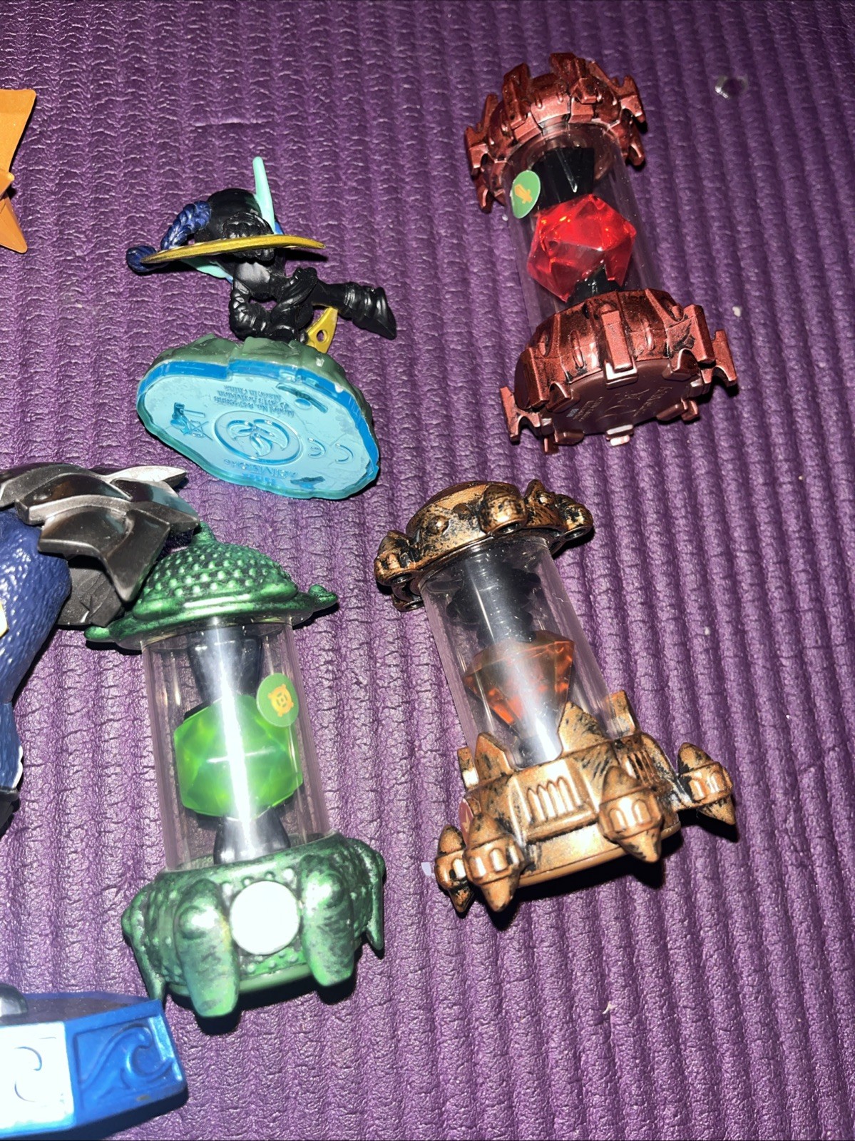 Activision Skylanders Character Figures Snap Shot Wallop Gusto Lot Of 7 Crash