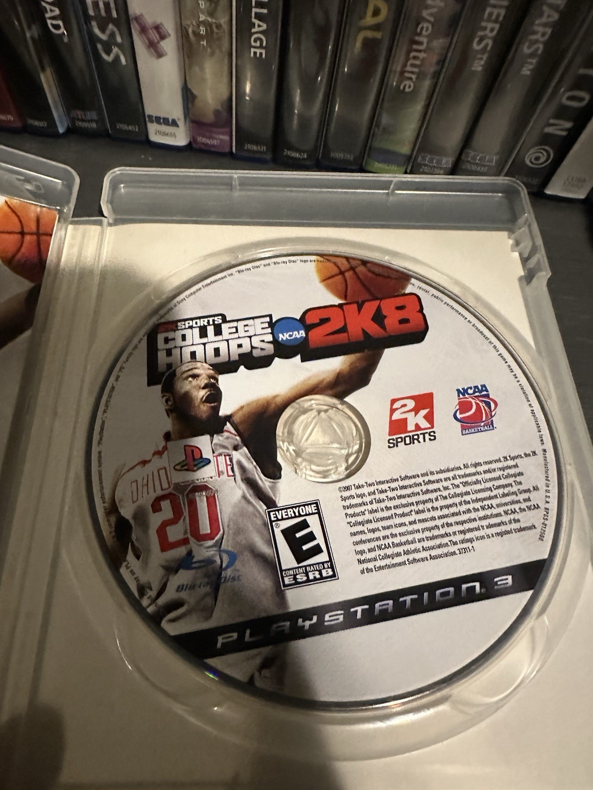 CIB 2K Sports College Hoops 2k8 Sony PlayStation 3 Tested
