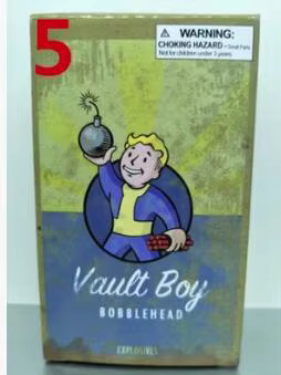 Fallout Bobblehead Vault Boy Collectible Prop Skills Decorations Statue 1:12